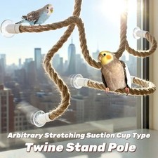DIY Bendable Parrot Perch with