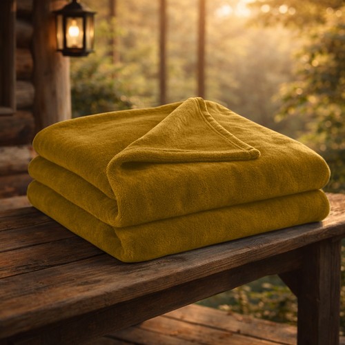 Grey fleece blanket soft - grey,