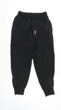 Kung Fu Men’s Black Jogger Trousers, Size M