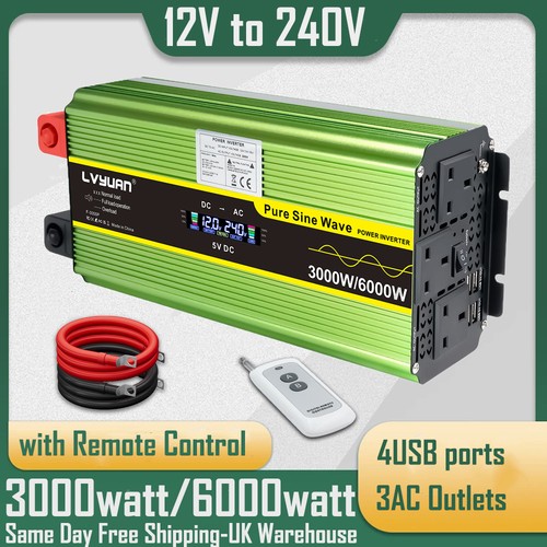 3000w 6000w pure sine - 6000w,