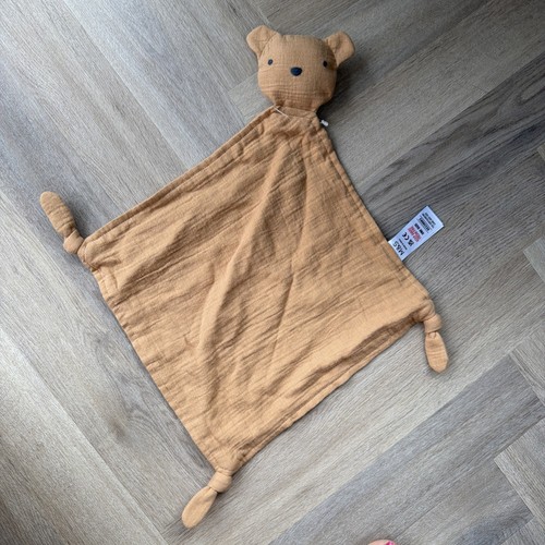 Brown bear comforter plush - bear,