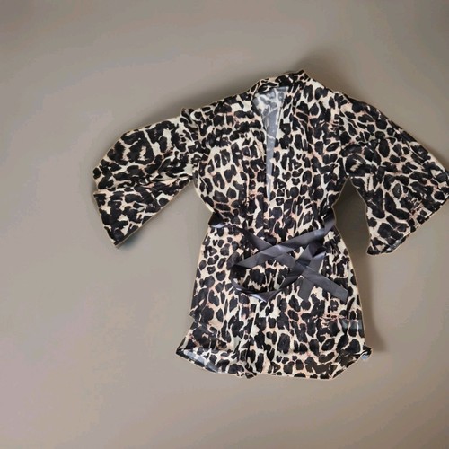 Animal print kimono - animal,