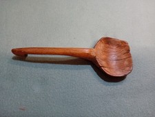 Antique 18th Century Welsh Wooden Spoon 7"