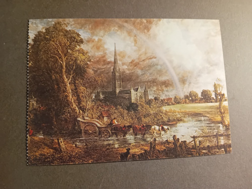 John constable art postcard - art,
