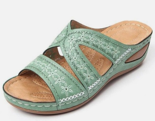 Womens summer wedge heel - wedge,