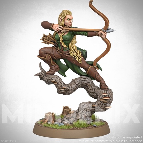 Elf ranger archer girl - ranger,