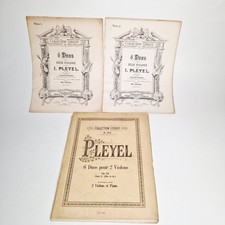 Pleyel 6 Duos for 2 Violins