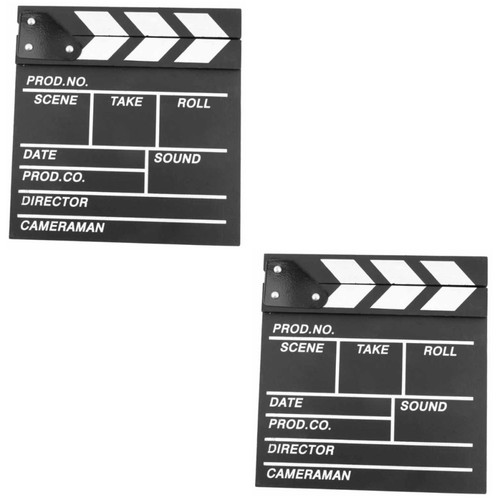 2pcs movie film clap - movie, board