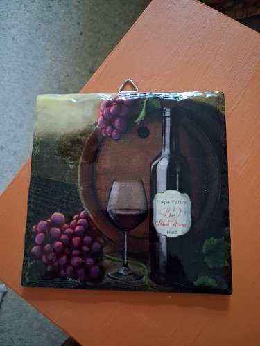 Ceramic tile picture plaque - ceramic,