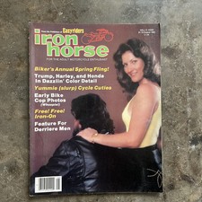 VTG Iron Horse motorcycle magazine August 1981 easyriders centerfold choppers pa