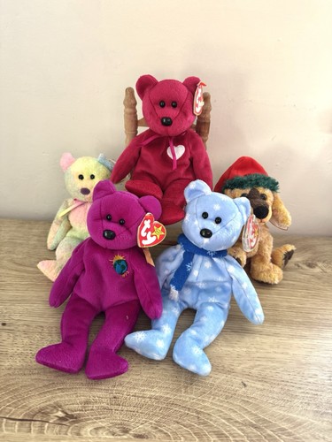 Beanie babies 5 bundle - beanie,