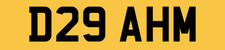 Ahmed car reg number - ahmed,