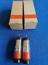 2 X 0A2WA CV4020 Stabiliser Glass Valve Vacuum Tube Military Broad Arrow 