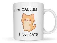 Cat Gift Personalised Coffee