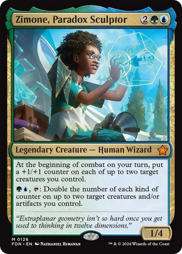 Mtg zimone paradox sculptor - mtg, zimone,