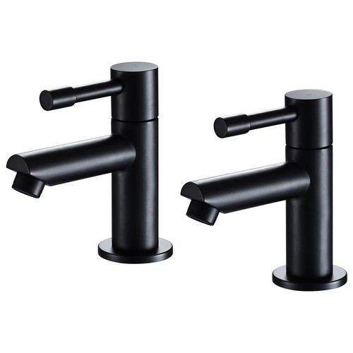 Wasserrhythm basin pillar - basin, taps