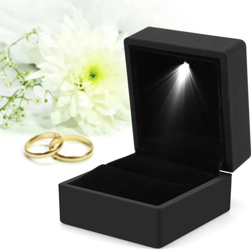 Luxury ring box - with, light