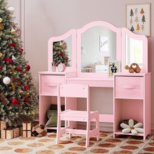 Kids Vanity Table Set Girls