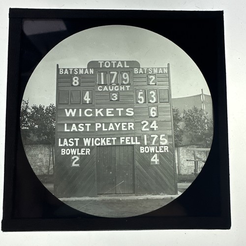 Antique magic lantern slide - magic,