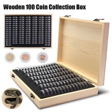 100Pcs Coins Display Storage