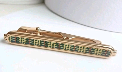 Burberry tie clip nova check - clip,