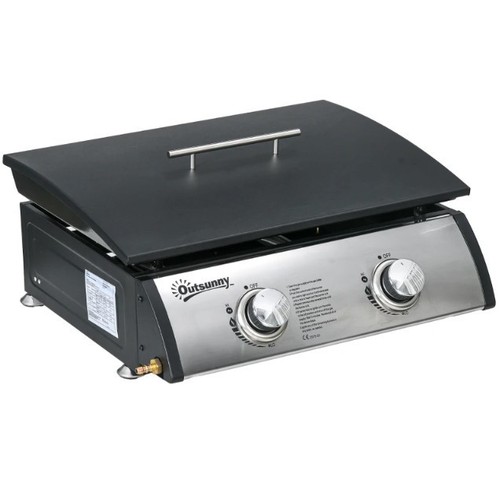 Portable tabletop gas plancha - tabletop,