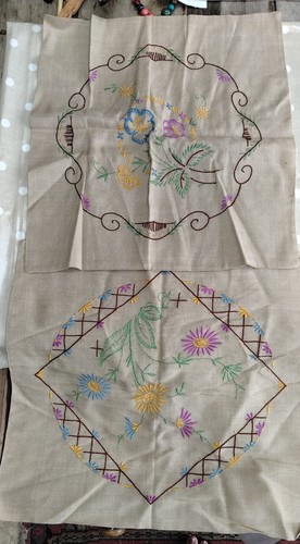Vintage hand embroidered - vintage,