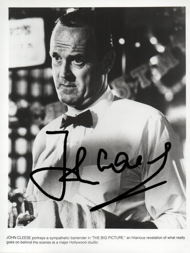John cleese signed autograph - cleese,