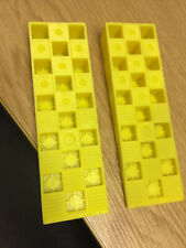 WEDGIT® YELLOW PLASTIC INTERLOCKING RIBBED WEDGES LEVELLING CLADDING DECKING X20