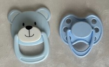 Blue Teddy Face & Blue Magnetic Dummy for Reborn Dolls