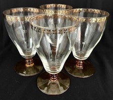 STYLISH SET of 4 ART DECO