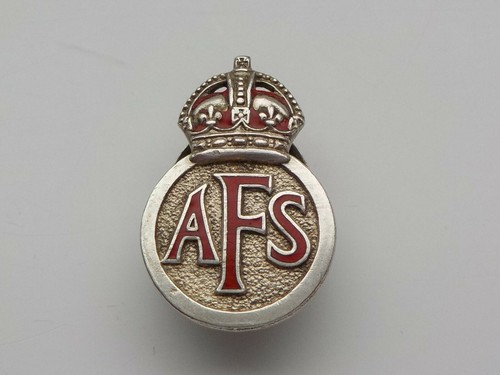 Silver ww2 lapel badge - silver,