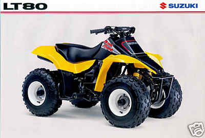 Suzuki brochure lt80 - brochure, minibike