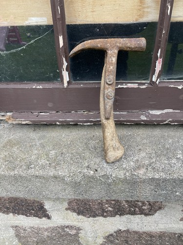 Antique claw hammer - claw,