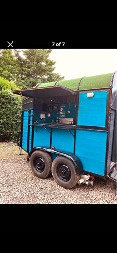 Converted rice horsebox