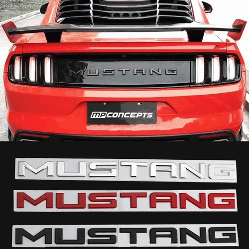 Metal car rear trunk letter - metal,