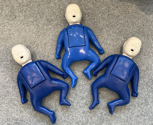 Blue cpr training infant - cpr,