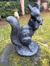 Vintage Lead Squirrel Garden
