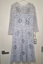 ADRIANNA PAPELL Beaded Midi