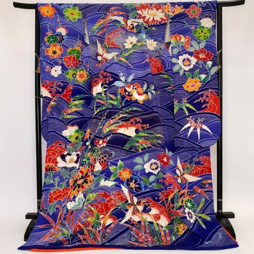 Furisode kimono genuine - furisode,