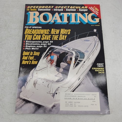 Boating magazine july - boating,