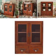 Vintage Storage Cabinet Double