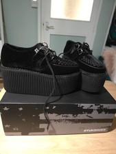 New Black Velvet Platform