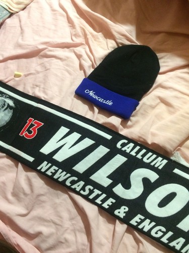 Newcastle united scarf and - united,