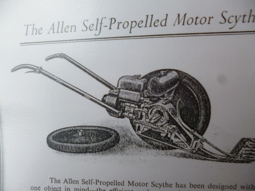 Allen scythe motorised grass - allen,