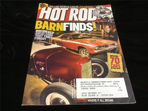 Hot rod magazine october 2007 - rod,