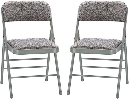 Padded folding chairs - padded,
