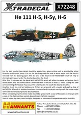 Xtradecal 1/72 Heinkel He