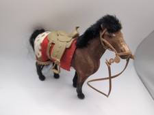 Vintage Toy Plastic Velvet