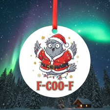 F-COO-F Santa Pigeon Christmas